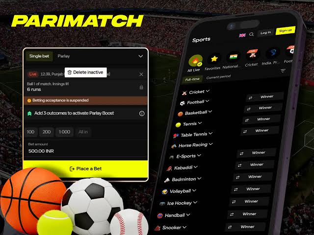 Parimatch — 120% auf die erste Einzahlung