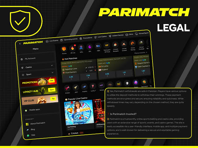 Parimatch — 120% auf die erste Einzahlung